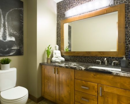 Titanium Granite Bathroom Vanity